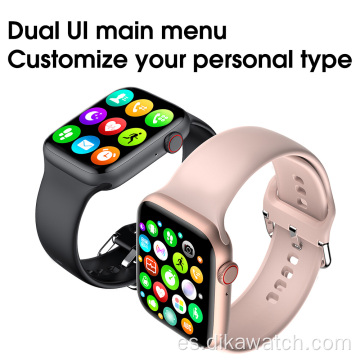 Reloj inteligente W26 +, diales personalizados, pantalla táctil completa de 1,75 &quot;